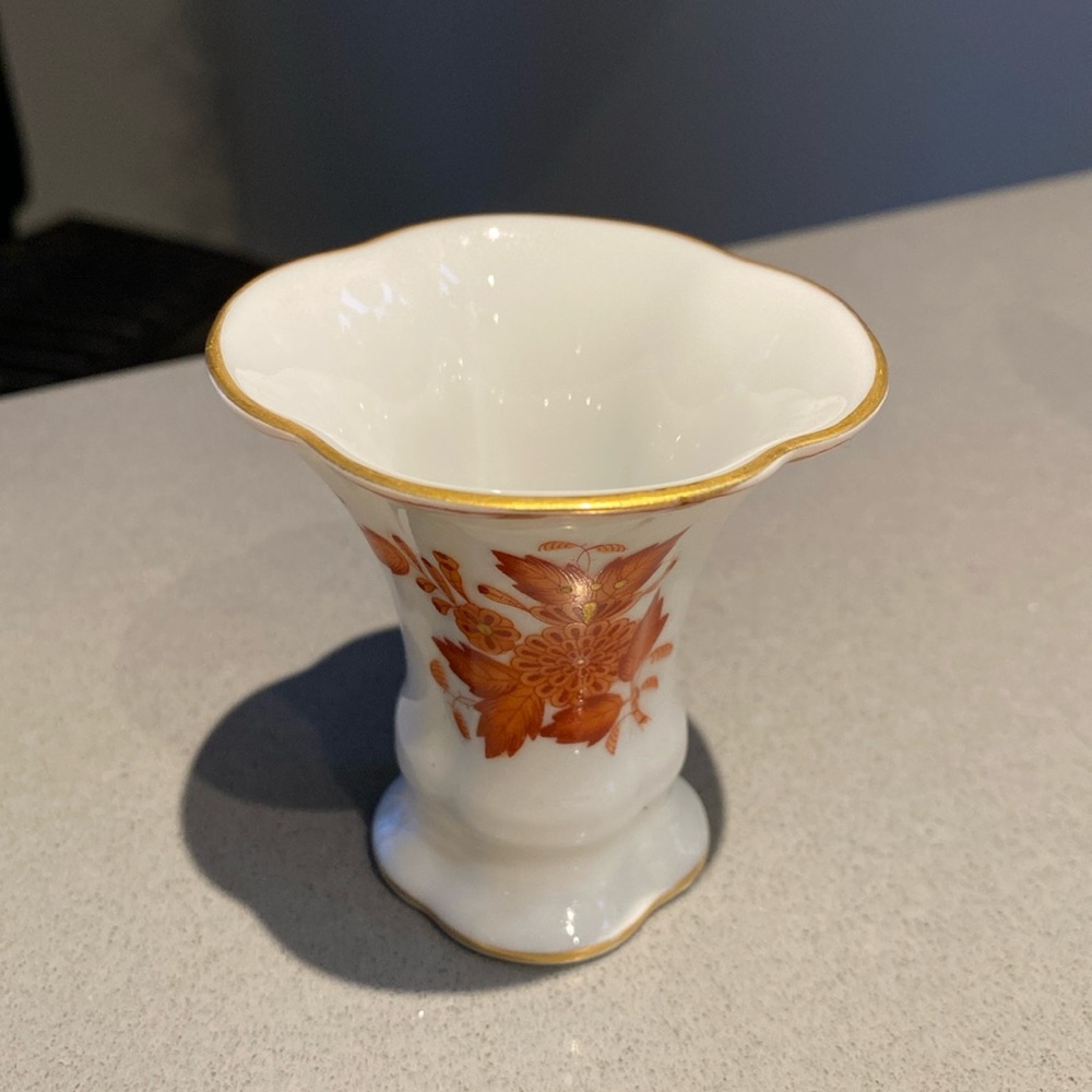 Herend Hungary bud vase